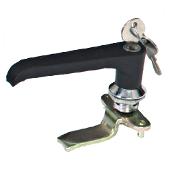 L handle lock with keys